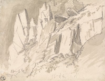 Una ladera escarpada de James Ward
