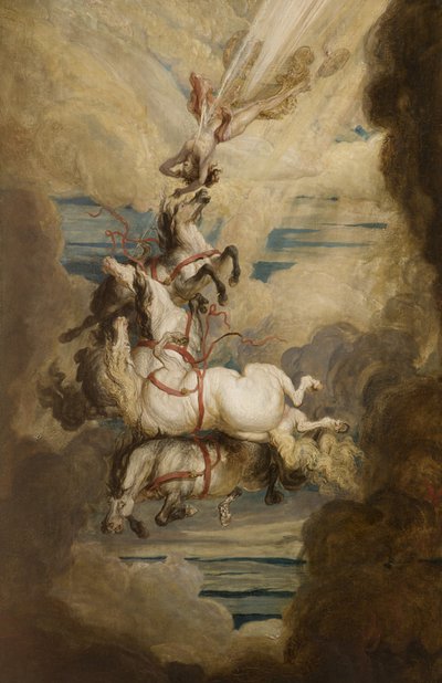 Caída de Faetón, 1808 de James Ward