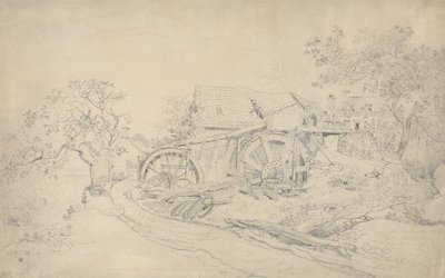 La fábrica de alambre del Sr. Thompson, Tintern de James Ward