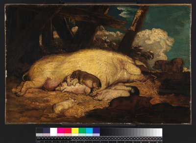 Cerdos, no antes de 1793 de James Ward