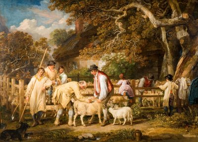 Salvado de ovejas, 1828 de James Ward