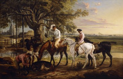 Sir Charles Blunt en la Muerte del Jabalí de James Ward
