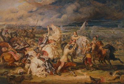 Estudio para la batalla cerca de Boston de James Ward