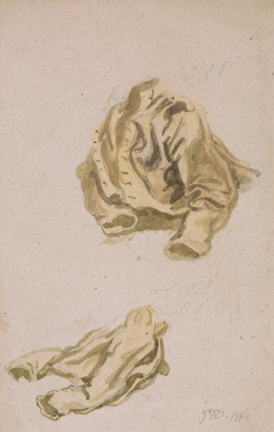 Estudio de un abrigo y unos pantalones de James Ward