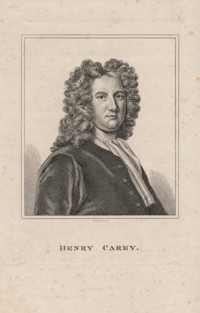 Henry Carey, grabado por R. Grave de James Wasdail