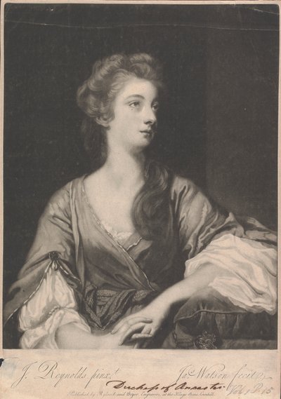 Srta. Elizabeth Greenway de James Watson