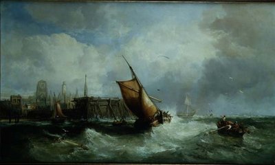 Barcos en un puerto de James Webb