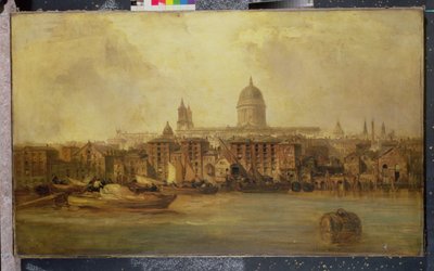 El Támesis Cerca de Blackfriars de James Webb