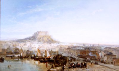 Vista de Cartagena, Costa Este de España de James Webb