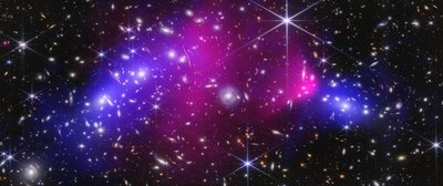 Cúmulo de Balas (Imagen de Webb y Chandra) de James Webb Space Telescope (NASA)