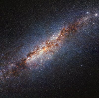 M82 Webb NIRCam: longitudes de onda más cortas de James Webb Space Telescope (NASA)