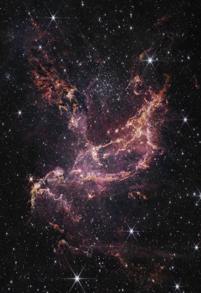 NGC 346 (Imagen NIRCam) de James Webb Space Telescope (NASA)