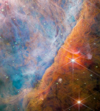 Barra de Orión (Imagen NIRCam) de James Webb Space Telescope (NASA)