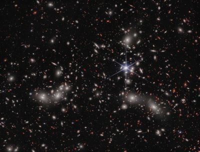 Cúmulo de Pandora (Imagen NIRCam) de James Webb Space Telescope (NASA)
