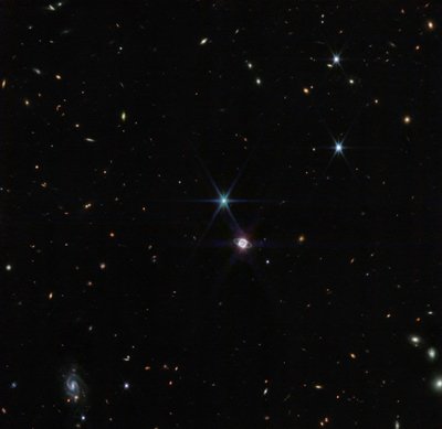 Rara visión de los anillos de Neptuno de James Webb Space Telescope (NASA)