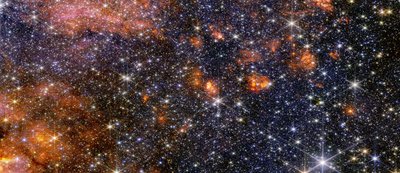 Sagitario B2 (imagen de la NIRCam) de James Webb Space Telescope (NASA)