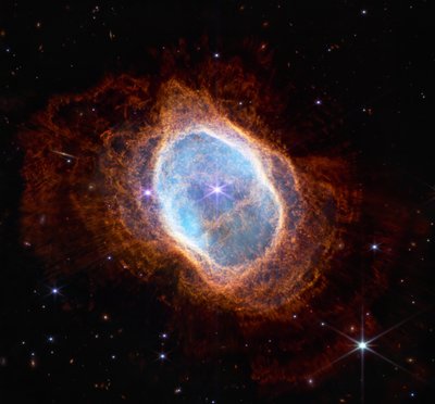 Nebulosa del Anillo Sur (Imagen NIRCam) de James Webb Space Telescope (NASA)