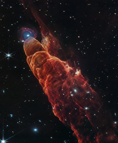 El telescopio desenmascara la verdadera naturaleza del tornado cósmico de James Webb Space Telescope (NASA)
