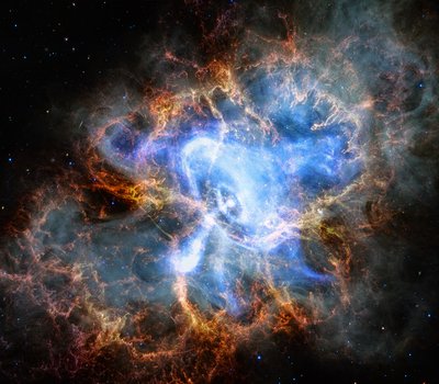 La Nebulosa del Cangrejo (compuesto Webb/Chandra) de James Webb Space Telescope (NASA)