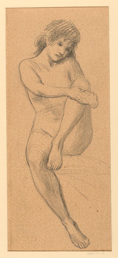 Desnudo femenino de James Wells Champney