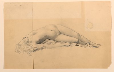 Desnudo femenino de James Wells Champney