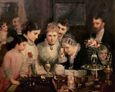 Regalos de boda, c.1880 de James Wells Champney