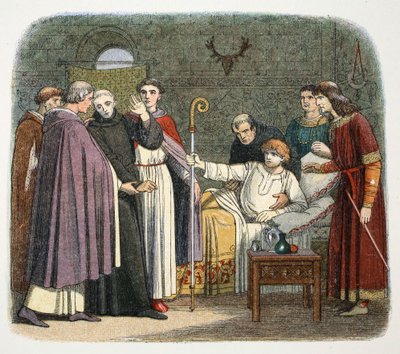 Anselmo nombrado Arzobispo de Canterbury por Guillermo II, 1093 de James William Edmund Doyle