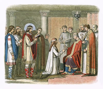 Bautismo del Rey Guthorm de James William Edmund Doyle