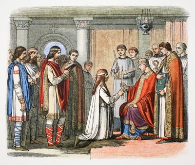 Bautismo del Rey Guthrum de James William Edmund Doyle