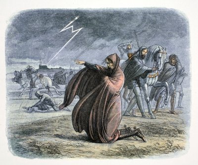 Eduardo III de Inglaterra jura que hará la paz, 1360 1864 de James William Edmund Doyle