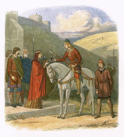 Eduardo asesinado en Corfe de James William Edmund Doyle