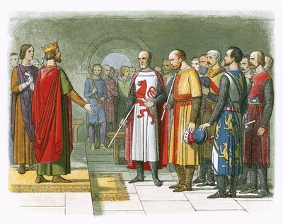 El rey Enrique III y su Parlamento de James William Edmund Doyle