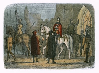 El rey Enrique V marcha contra los Lollardos de James William Edmund Doyle