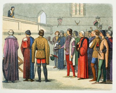 Ricardo, Duque de Gloucester invitado a asumir la corona, 1483 1864 de James William Edmund Doyle