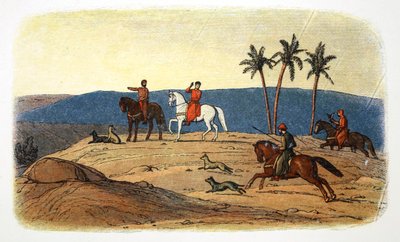 Ricardo I de Inglaterra se niega a mirar Jerusalén, tras no haberla conquistado de James William Edmund Doyle