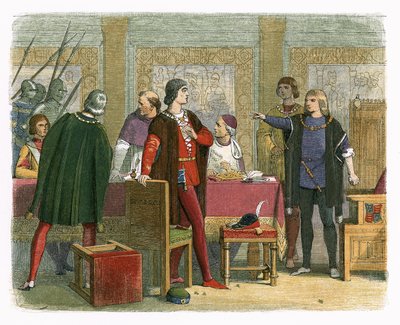 Ricardo ordena el arresto de Hastings de James William Edmund Doyle