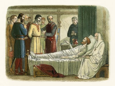Ricardo perdona al arquero que le disparó de James William Edmund Doyle