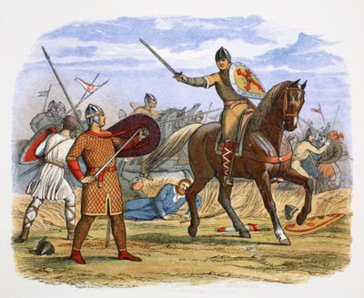 Robert, Duque de Normandía, capturado en la Batalla de Tinchebraye, Normandía, 1106 1864 de James William Edmund Doyle