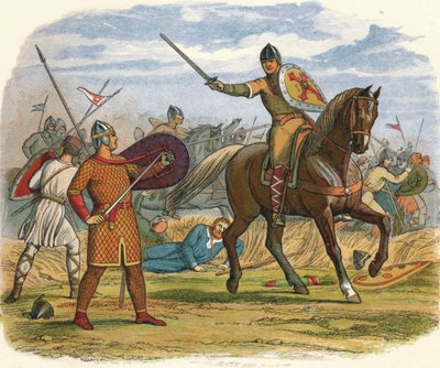Roberto hecho prisionero por el escribano Baudri, 1106 de James William Edmund Doyle