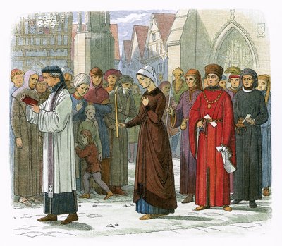 La duquesa de Gloucester hace penitencia de James William Edmund Doyle