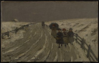 Regreso de la escuela de James Wilson Morrice