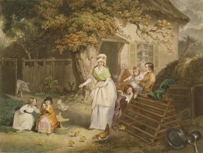 La retirada de los ciudadanos, 1796 de James after Ward