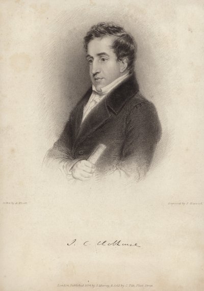 John Hobhouse, 1er Barón Broughton, político y memorialista inglés de James, the Elder Hopwood