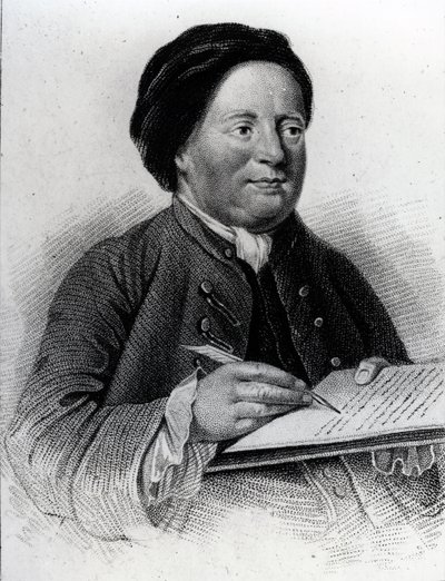 Samuel Richardson (1689-1761) de James, the Elder Hopwood