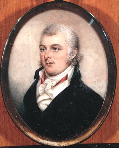 Retrato de Tench Francis (1731-1800) de James the Elder Peale