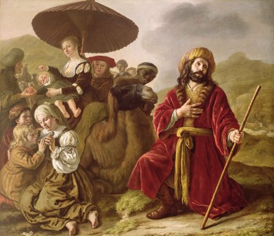 Jacob busca el perdón de Esaú de Jan (1620 76) Victors
