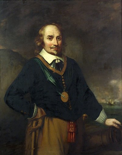 Maarten Harpertszoon Tromp (1597-1653), principios del siglo XIX (óleo sobre lienzo) de Jan (after) Lievensz