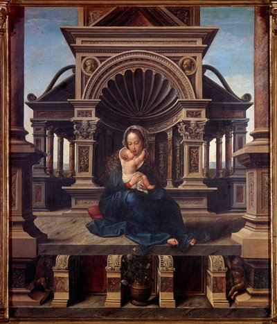 La Virgen de Lovaina de Jan (c.1472 c.1533) Gossaert