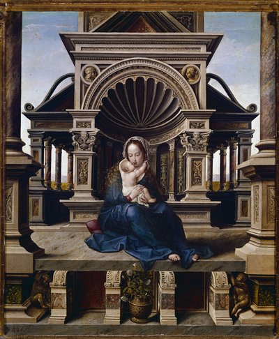 La Virgen de Lovaina de Jan (c.1472 c.1533) Gossaert