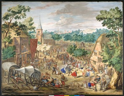 Una Kermesse de Jan (follower of) Brueghel